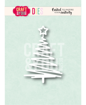 Craft & You Design Christmas Tree Zig Zag Dies (CW427) Craft & You Design Christmas Tree Zig Zag Dies (CW427)