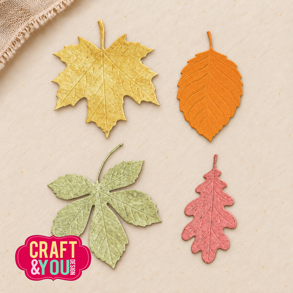 Craft & You Design Autumn Leaves Dies (CW422) Craft & You Design Autumn Leaves Dies (CW422)