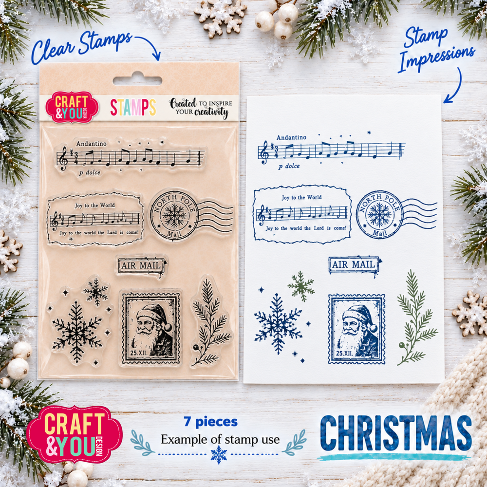 Craft & You Design Christmas Stamps (CS059)