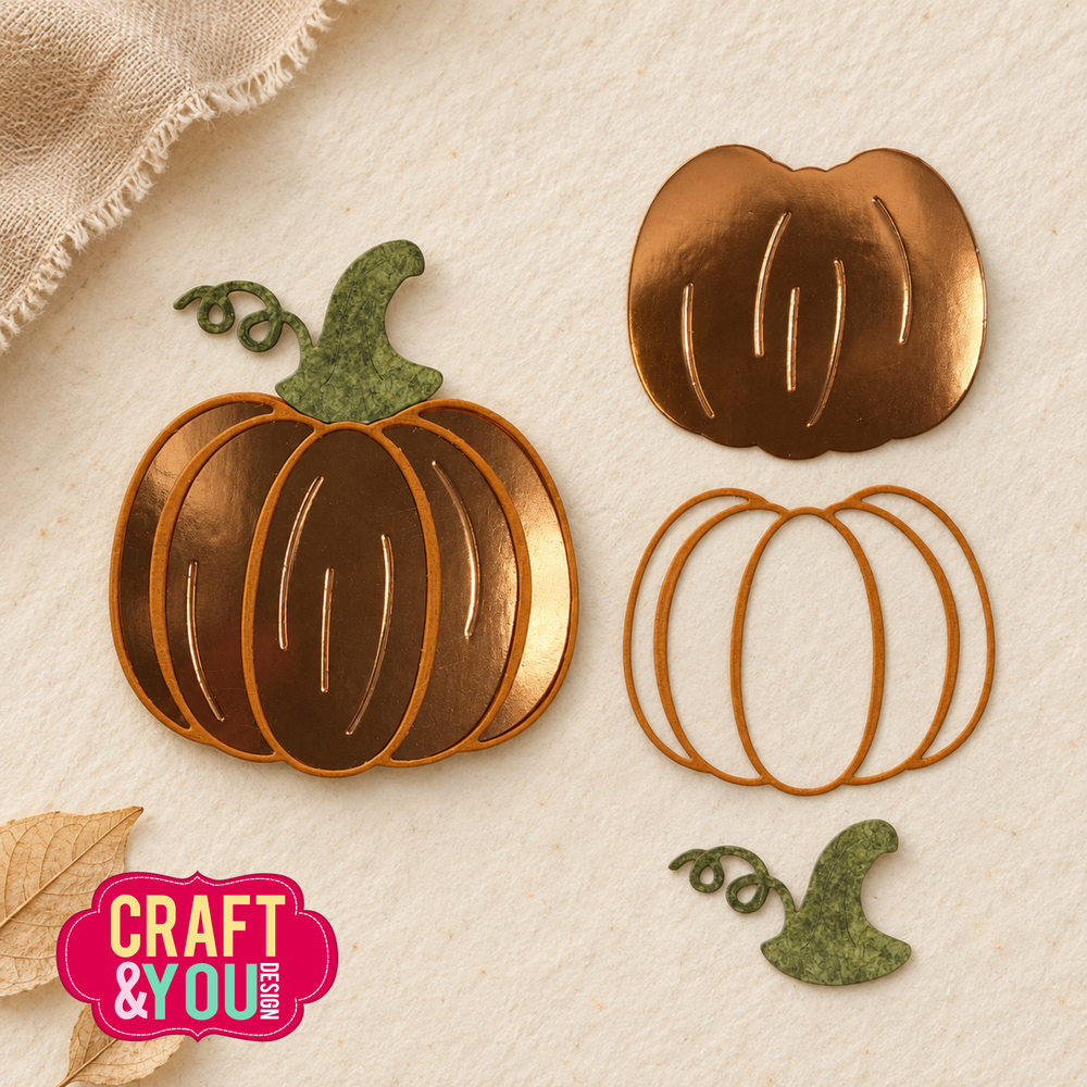 Craft & You Design Pumpkin Dies (CW423) Craft & You Design Pumpkin Dies (CW423)