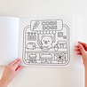 Studio Light Cozy Coloring Protective Sheet Square and Rectangle (SL-TO-CCPS01) Studio Light Cozy Coloring Protective Sheet Square and Rectangle (SL-TO-CCPS01)