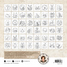 Studio Light Serene Animals 8x8 Inch Coloring Book (JMA-ES-CB19) Studio Light Serene Animals 8x8 Inch Coloring Book (JMA-ES-CB19)
