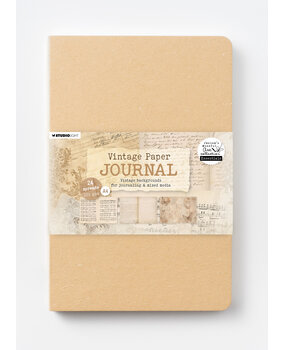 Studio Light Vintage Backgrounds A4 Journal (JMA-ES-JOUR33)