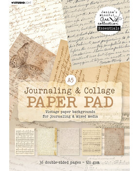 Studio Light Vintage Backgrounds A5 Paper Pad (JMA-ES-DPP513)