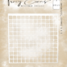 Tracy Evans Distressed Grid 6x6 Inch Stencil (ST010) Tracy Evans Distressed Grid 6x6 Inch Stencil (ST010)