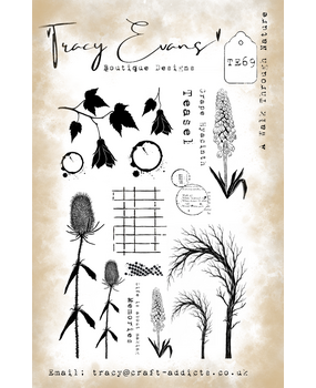Tracy Evans A Walk Through Nature A5 Stamp (TE069)