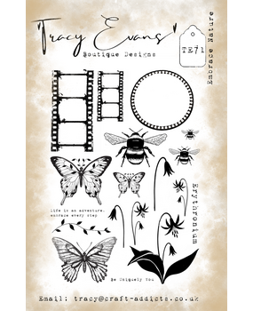 Tracy Evans Embrace Nature A5 Stamp (TE071)