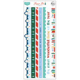 Pinkfresh Studio Festive Fun Die-Cut Fabric Borders (7pcs) by Geralyn Sy (336726)