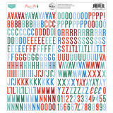 Pinkfresh Studio Festive Fun Puffy Alpha Stickers by Geralyn Sy (336626)