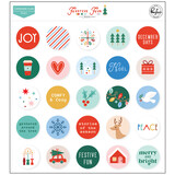 Pinkfresh Studio Festive Fun Chipboard Flair (25pcs) by Geralyn Sy (336526)