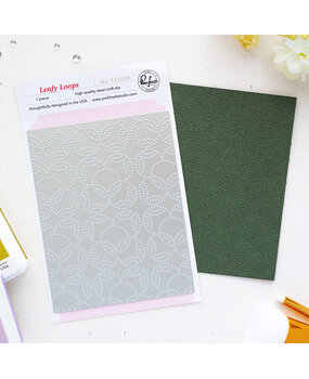 Pinkfresh Studio The Simple Things Coverplate Die Leafy Loops by Inna Moreva (331026)