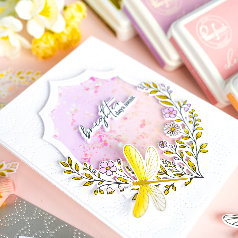 Pinkfresh Studio The Simple Things Stamp Dragonfly Dreams (338826) Pinkfresh Studio The Simple Things Stamp Dragonfly Dreams (338826)