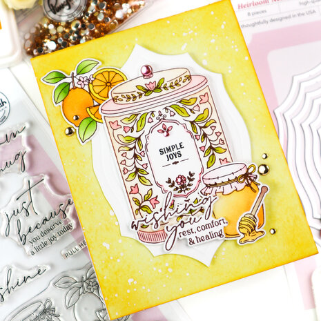 Pinkfresh Studio The Simple Things Stamp Steeped In Comfort by Inna Moreva (338026) Pinkfresh Studio The Simple Things Stamp Steeped In Comfort by Inna Moreva (338026)