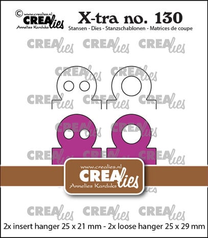 Crealies X-tra Stansen Ophangogen (2x Losse Stans + 2x als Invoegstans) (CLXtra130) Crealies X-tra Stansen Ophangogen (2x Losse Stans + 2x als Invoegstans) (CLXtra130)