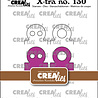 Crealies X-tra Dies Hanging Holes (2x as Seperate Die + 2x as Insert Die) (CLXtra130)
