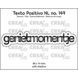 Crealies Texto Positivo Dies Dutch Genietmomentje (POSNL149)