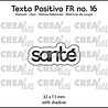Crealies Texto Positivo Stansen French Santé (POSFR16)