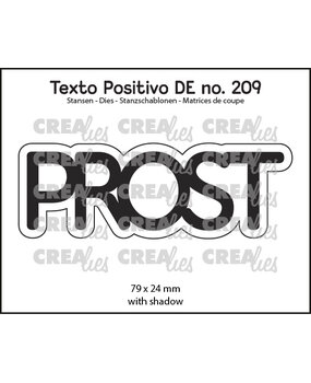 Crealies Texto Positivo Dies German PROST (POSDE209)