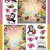 Crealies Cutting Sheets Papier Knipvel Let's Have A Drink A (8pcs) (CLSVP033)