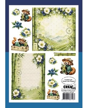 Crealies Cutting Sheets Papier Knipvel Let's Have A Drink C (8pcs) (CLSVP035)