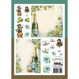 Crealies Cutting Sheets Let's Have A Drink D (8pcs) (CLSVP036)