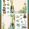 Crealies Cutting Sheets Let's Have A Drink D (8pcs) (CLSVP036)