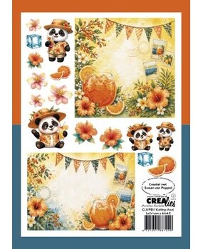 Crealies Cutting Sheets Let's Have A Drink E (8pcs) (CLSVP037) Crealies Cutting Sheets Let's Have A Drink E (8pcs) (CLSVP037)