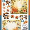 Crealies Cutting Sheets Papier Knipvel Let's Have A Drink E (8pcs) (CLSVP037)