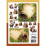 Crealies Cutting Sheets Let's Have A Drink F (8pcs) (CLSVP038)