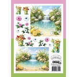 Crealies Cutting Sheets Let's Have A Drink G (8pcs) (CLSVP039)