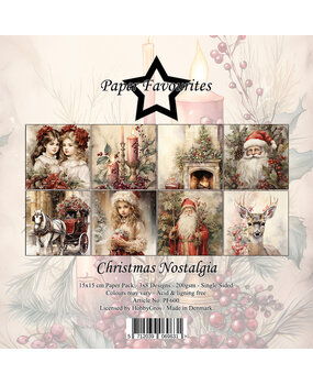 Paper Favourites Christmas Nostalgia 6x6 Inch Paper Pad (PF600)