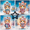 Paper Favourites Cozy Winter Friends 6x6 Inch Paper Pad (PF601)
