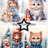 Paper Favourites Cozy Winter Friends A6 Paper Pack (PFA647)