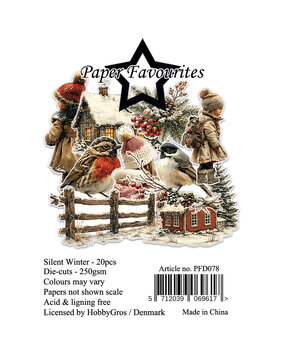 Paper Favourites Die-Cuts A7 Silent Winter (20pcs) (PFD078)