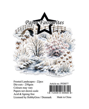 Paper Favourites Die-Cuts A7 Frosted Landscapes (22pcs) (PFD077)