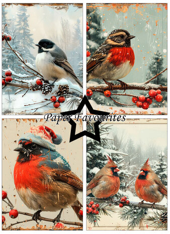 Paper Favourites Silent Winter A6 Paper Pack (PFA649)