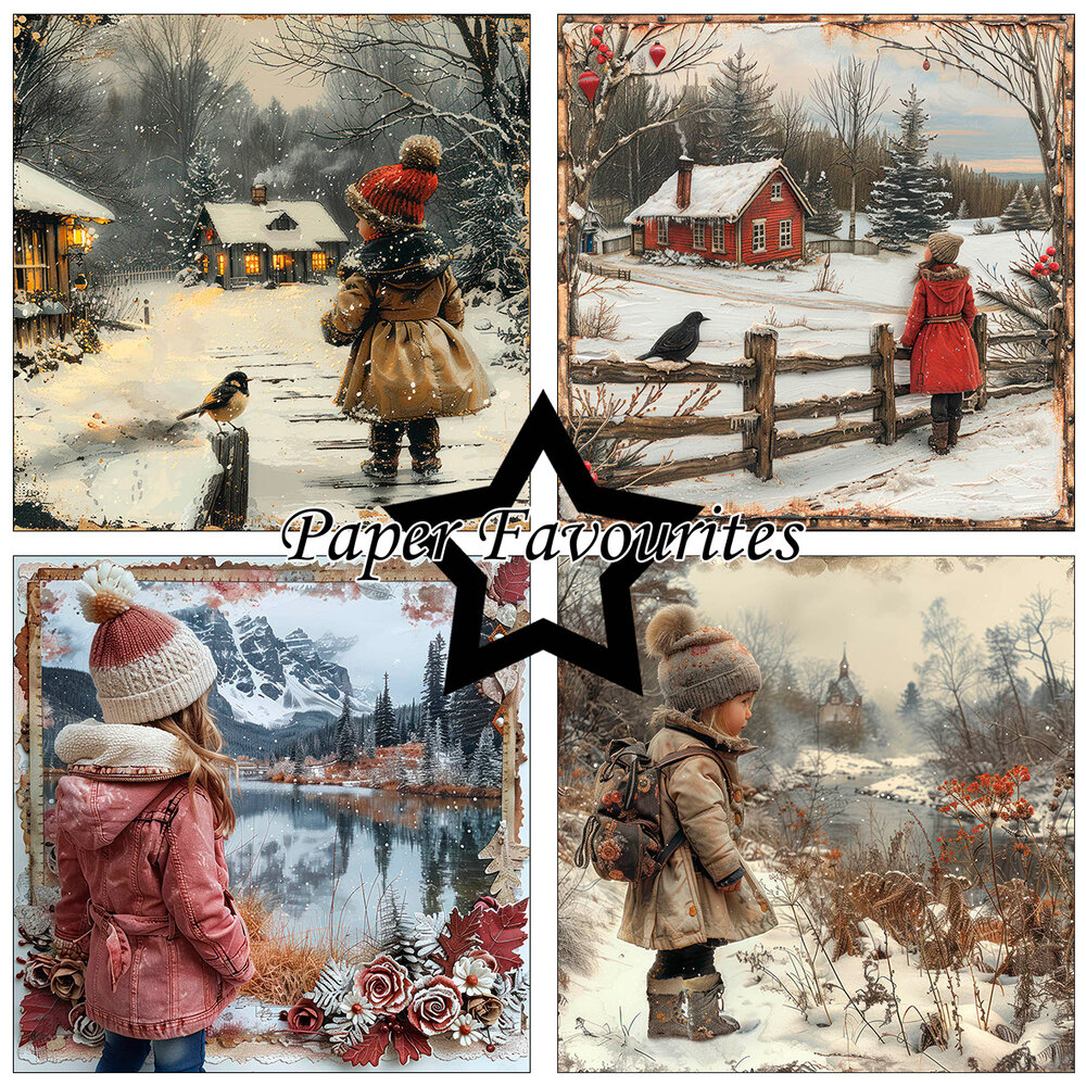 Paper Favourites Silent Winter 6x6 Inch Paper Pad (PF603)