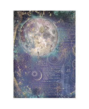 Stamperia Cosmos A4 Rice Paper Moon (6pcs) by Cristina Radovan (DFSA41151) Stamperia Cosmos A4 Rice Paper Moon (6pcs) by Cristina Radovan (DFSA41151)