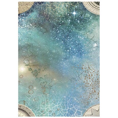 Stamperia Cosmos A6 Rice Paper Backgrounds Selection (8pcs) by Cristina Radovan (DFSAK6060) Stamperia Cosmos A6 Rice Paper Backgrounds Selection (8pcs) by Cristina Radovan (DFSAK6060)