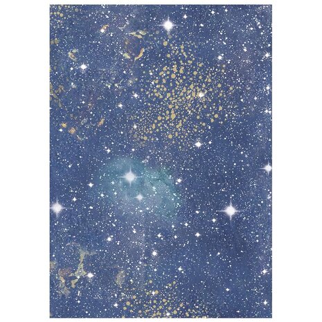Stamperia Cosmos A6 Rice Paper Backgrounds Selection (8pcs) by Cristina Radovan (DFSAK6060) Stamperia Cosmos A6 Rice Paper Backgrounds Selection (8pcs) by Cristina Radovan (DFSAK6060)