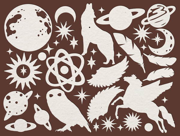 Stamperia Cosmos Art Paper Shapes Laser Cut by Cristina Radovan (SBCU005) Stamperia Cosmos Art Paper Shapes Laser Cut by Cristina Radovan (SBCU005)