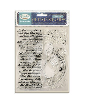 Stamperia Cosmos Clear Stamps by Cristina Radovan (WTK246) Stamperia Cosmos Clear Stamps by Cristina Radovan (WTK246)