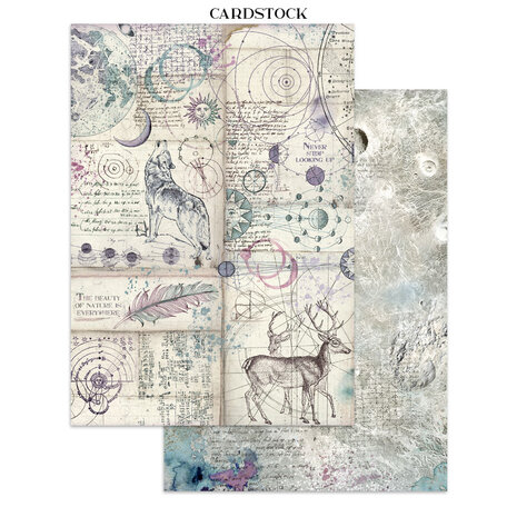 Stamperia Cosmos Junk Journal A5 Focus Points by Cristina Radovan (SBJKS08) Stamperia Cosmos Junk Journal A5 Focus Points by Cristina Radovan (SBJKS08)