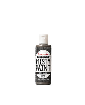 Stamperia Art Stories Misty Paint Deep Black 60ml (KAYP12) Stamperia Art Stories Misty Paint Deep Black 60ml (KAYP12)