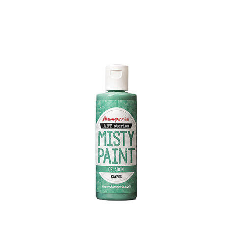 Stamperia Art Stories Misty Paint Celadon 60ml (KAYP08) Stamperia Art Stories Misty Paint Celadon 60ml (KAYP08)