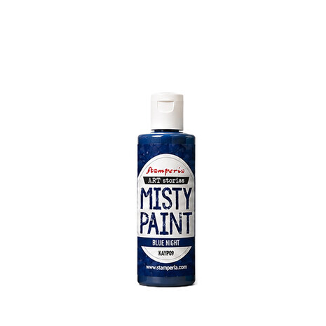 Stamperia Art Stories Misty Paint Blue Night 60ml (KAYP09) Stamperia Art Stories Misty Paint Blue Night 60ml (KAYP09)