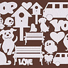 Stamperia Furry Friends 2 Art Paper Shapes Laser Cut by Antonis Tzanidakis (SBCU007) Stamperia Furry Friends 2 Art Paper Shapes Laser Cut by Antonis Tzanidakis (SBCU007)