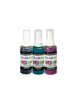 Stamperia Furry Friends 2 Aquacolor Paint Kit (3pcs) by Antonis Tzanidakis (KAQXAF)