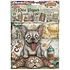 Furry Friends 2 A6 Mini Rice Paper Selection (8pcs) by Antonis Tzanidakis (DFSA6X15) Furry Friends 2 A6 Mini Rice Paper Selection (8pcs) by Antonis Tzanidakis (DFSA6X15)