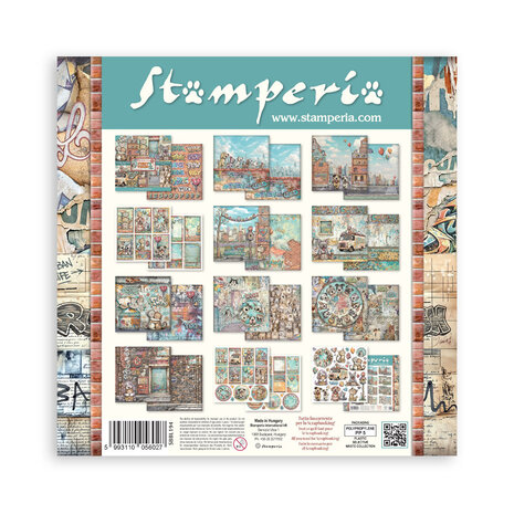 Stamperia Furry Friends 2 12x12 Inch Paper Pack by Antonis Tzanidakis (SBBL194) Stamperia Furry Friends 2 12x12 Inch Paper Pack by Antonis Tzanidakis (SBBL194)